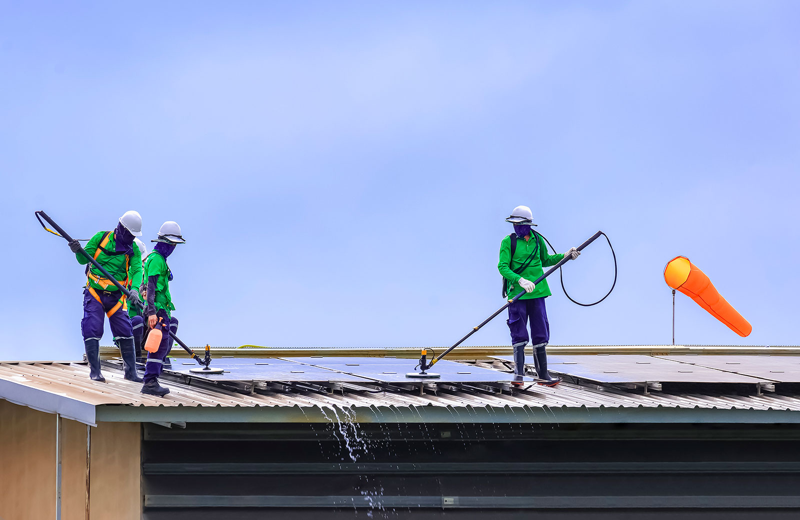 group-of-professional-cleaning-service-workers-cle Roof Repair or Replacement Insights in Amarillo, Texas