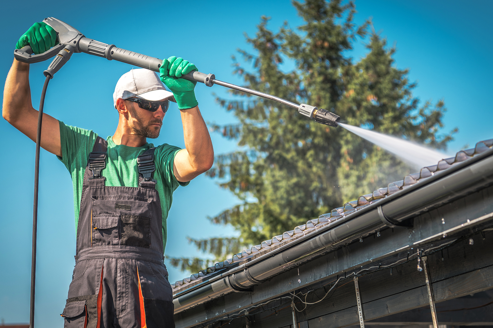 washing-plastic-carport-roof Roofing Company in Watauga