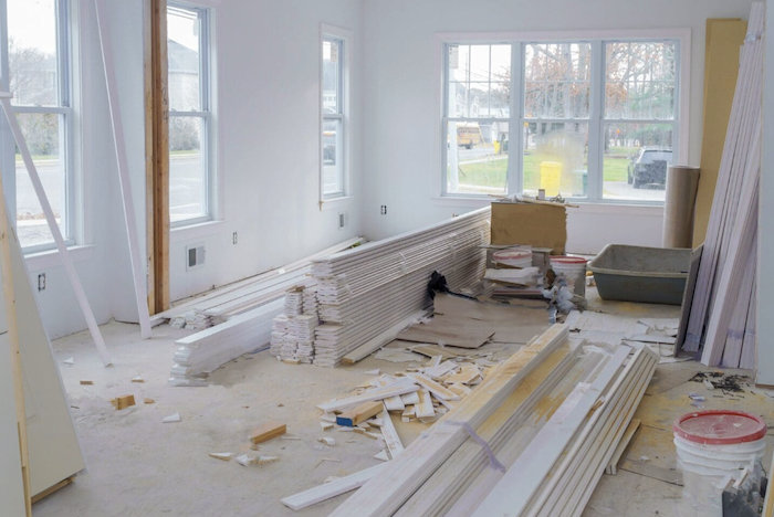 reconstruction of home interior