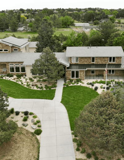 large custom home construction