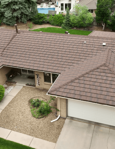 house with a new roof in haltom city texas